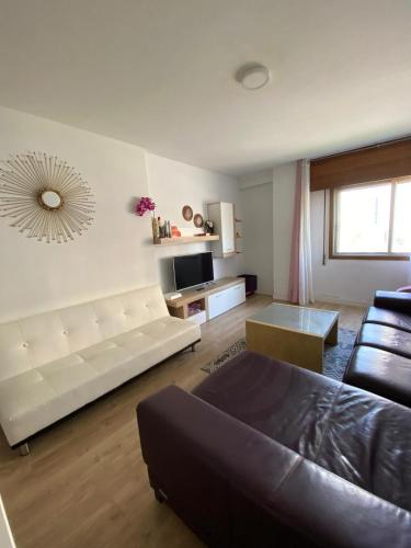 Et opholdsområde på Piso vacacional Coruña