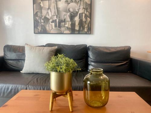 Zona de estar de Appartement les pieds dans l'eau WELCOME STAY