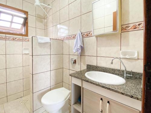 Bilik mandi di Residencial Verdes Mares