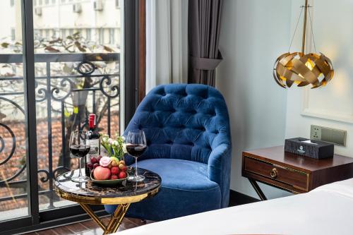 Posezení v ubytování Anatole Hotel Hanoi