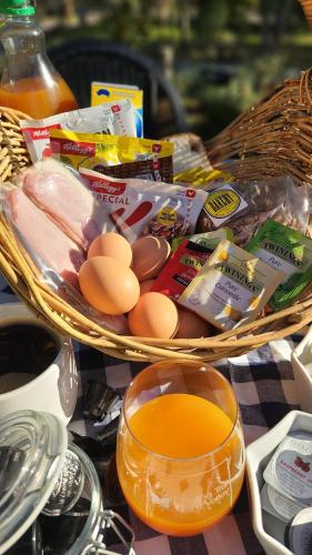 Jídlo v chaty nebo okolí