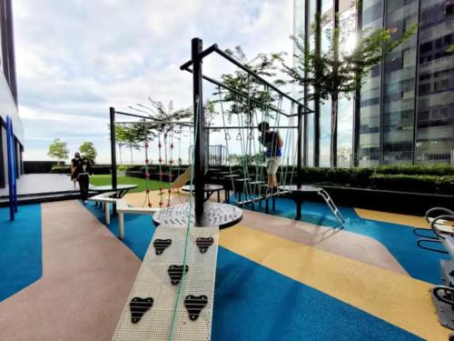 a rendering of a playground in a building at Sky Pool 4 Star grade stay in i-City in Shah Alam