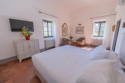 Postel nebo postele na pokoji v ubytování Corte Di Valle