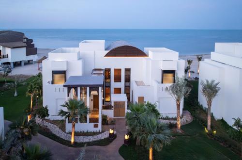 an architectural rendering of a villa at the beach at Anantara Mina Ras Al Khaimah Resort in Ras al Khaimah