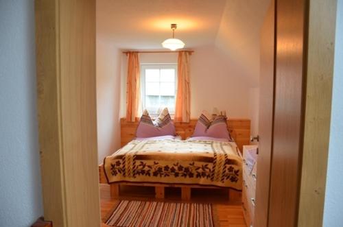 Postel nebo postele na pokoji v ubytování Haus Karin Seidl