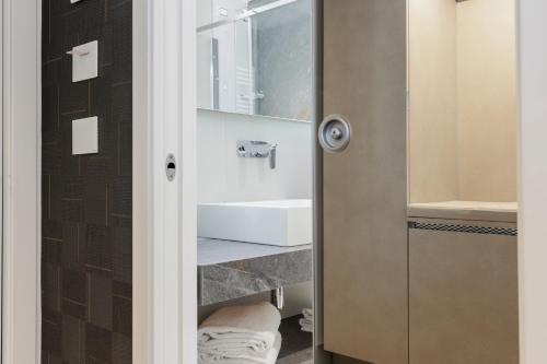 Ένα μπάνιο στο Mh Florence Hotel & Spa