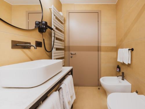 Salle de bains dans l'établissement Tramas Hotel & Spa