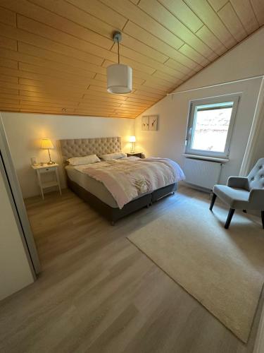 Postel nebo postele na pokoji v ubytování Sternblume Deluxe