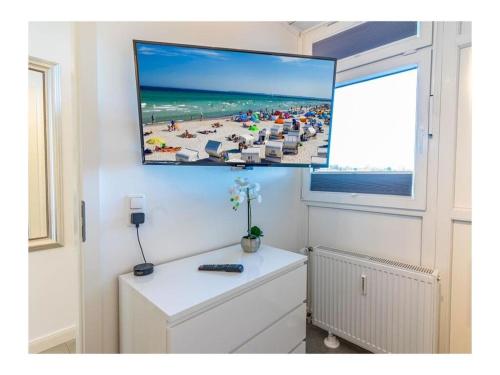 TV a/nebo společenská místnost v ubytování 2-room luxury apartment