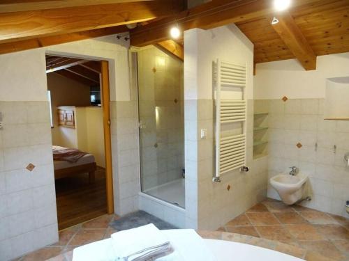 Ванна кімната в Mountain loft Ramsau