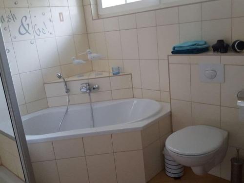 Koupelna v ubytování "Laura" Comfortable holiday residence