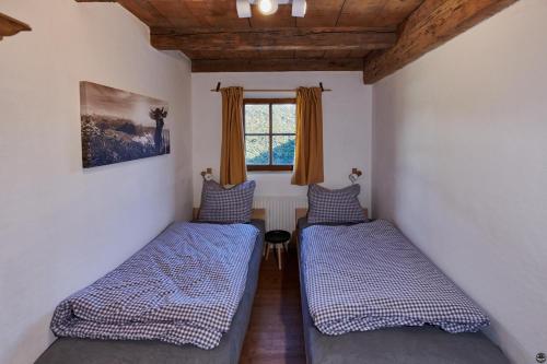 Postel nebo postele na pokoji v ubytování Zum Seifensieder