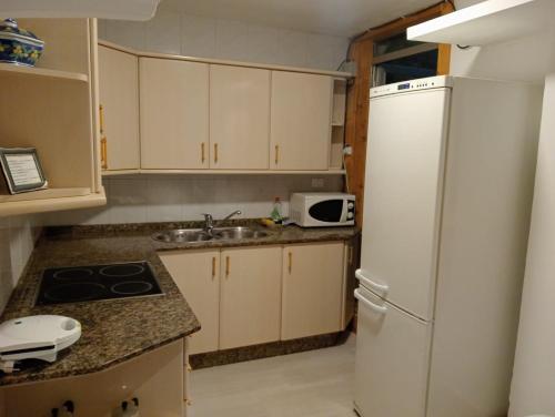 Kuchyň nebo kuchyňský kout v ubytování Apartamento en el Casco antiguo