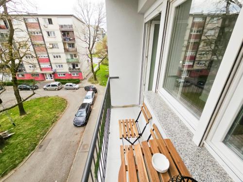 Zagreb 286 - 2 Bedroom Apartment - Balcony - WiFi - Keybox entry