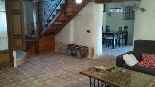 Posezení v ubytování Casa Rural Alamar