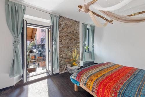 Ένα ή περισσότερα κρεβάτια σε δωμάτιο στο Casa Valy