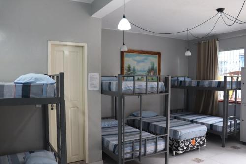 - un ensemble de lits superposés dans une chambre dans l'établissement Aldeia Hostel II, à Manaus