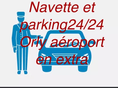 Gambar di galeri bagi 4pers 2lits 5 min aéroport Orly,navette et parking extra,location en nuit et jourChez Jeff di Athis-Mons