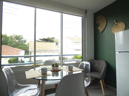 Χώρος καθιστικού στο Appartement Le Beaufort