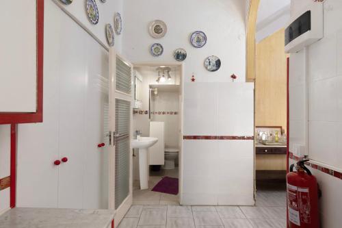 Koupelna v ubytování Casa Clásica Santa Cruz de la Palma