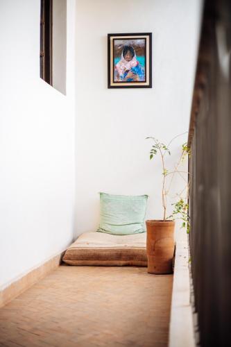 Voodi või voodid majutusasutuse Riad Deha & Spa toas