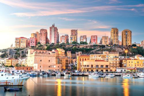 Γενική άποψη της πόλης Πόρτο Εμπέντοκλε ή θέα της πόλης από  αυτό το bed & breakfast