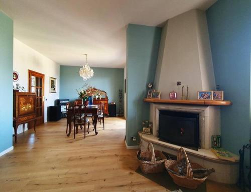 Χώρος καθιστικού στο Casa di Laura in Chianti - large & charming house (host 7 people)