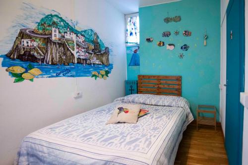 Eco hostel florealeにあるベッド