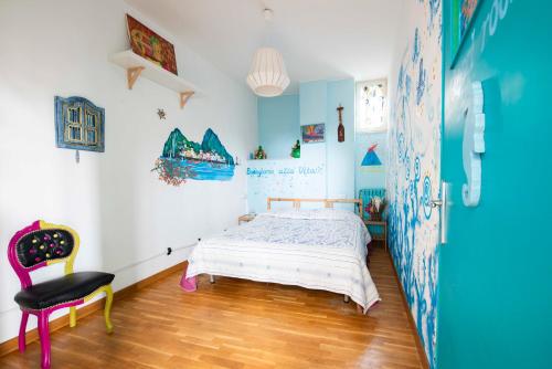 Eco hostel florealeにあるベッド