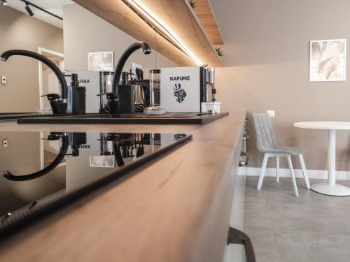 Dapur atau dapur kecil di GAVAS Cozy Studios Central David Prodan