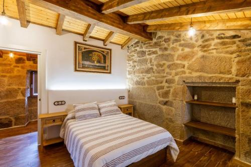 Ένα ή περισσότερα κρεβάτια σε δωμάτιο στο Casa pepe