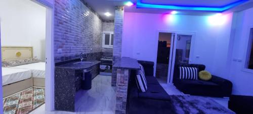 Posezení v ubytování Sandbeach apartment