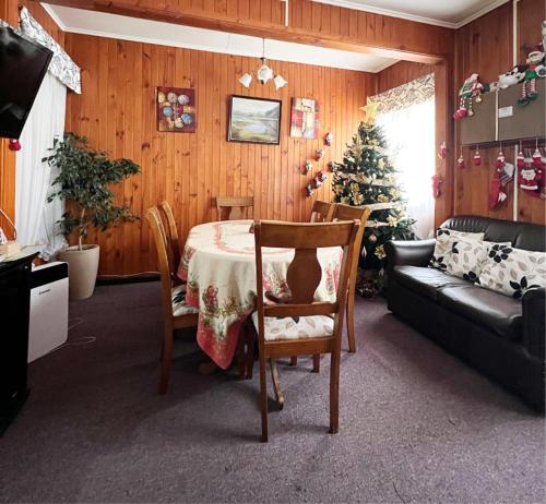 Istumisnurk majutusasutuses Hostal Feliza
