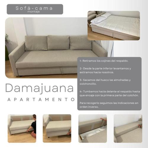 Posezení v ubytování Apartamento Turístico Damajuana Parking Free