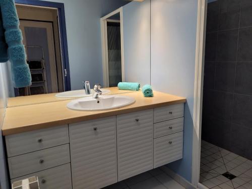 Koupelna v ubytování La Capeline