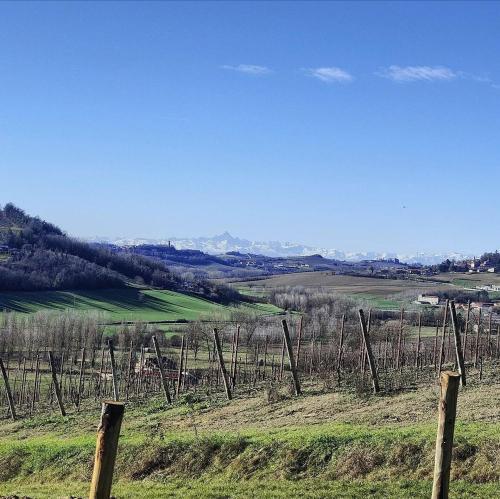 Naturlandschaft in der Nähe des Bauernhofs