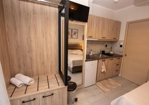 Dapur atau dapur kecil di Dimitra House