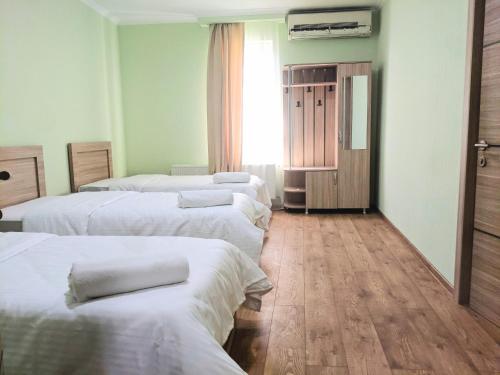 Katil atau katil-katil dalam bilik di Apart Hotel Georgia Gold