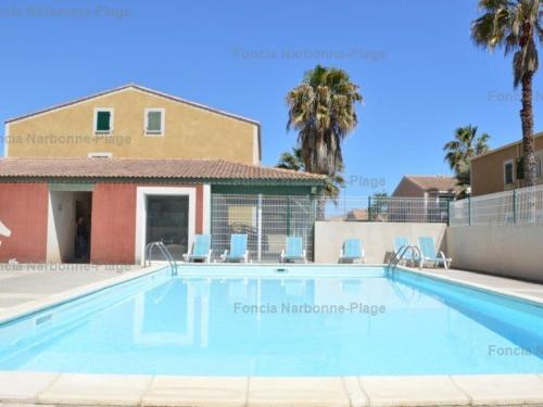 Appartement lumineux avec terrasse, parking & piscine - 300m de la plage, Narbonne Plage - FR-1-229B-748
