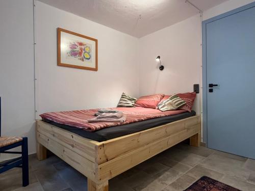 Postel nebo postele na pokoji v ubytování Ferienhaus Asterousia