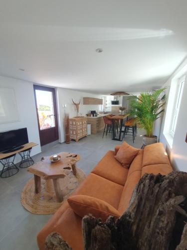 Posezení v ubytování Villa Lomy Casares