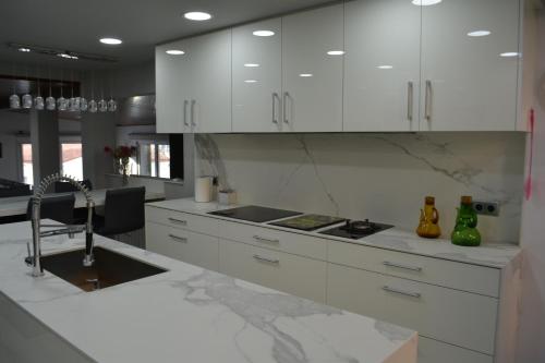 Η κουζίνα ή μικρή κουζίνα στο Casa Cari