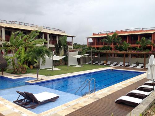 Apartamento Pipa Beleza Spa Resort游泳池或附近泳池