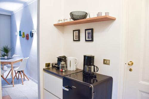 Η κουζίνα ή μικρή κουζίνα στο Beautiful apartment on the lake, pool & parking - Nr 123