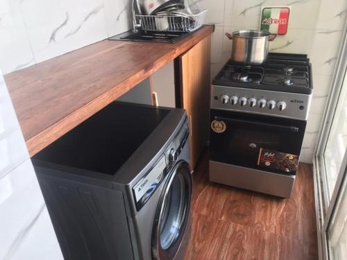 Dapur atau dapur kecil di Cozy Appartement Dakar