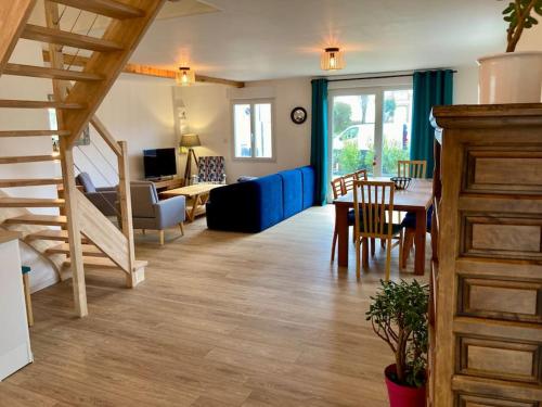 Et opholdsområde på Rive gauche (bord de mer)