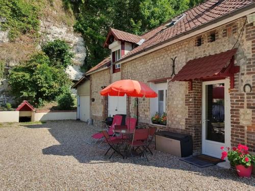 Charmante maison au bord des falaises