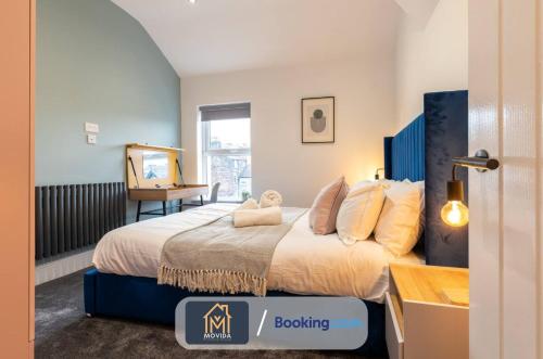 Легло или легла в стая в Central Elegant Three Bed Duplex By Movida Property Group Short Lets & Serviced Accommodation Harrogate