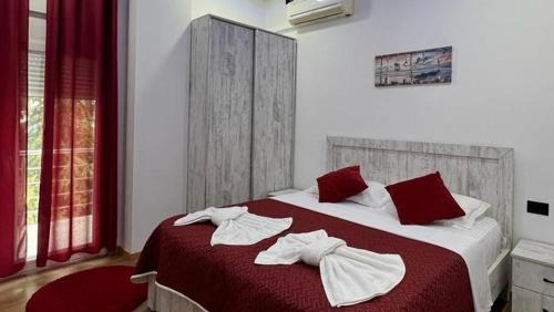 Postel nebo postele na pokoji v ubytování Lundra