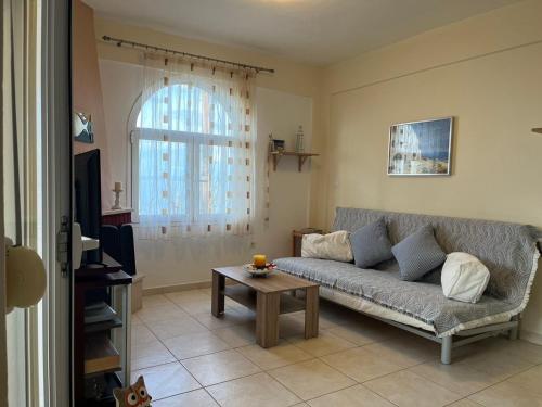 Posezení v ubytování Nikogroup Loukas Apartment